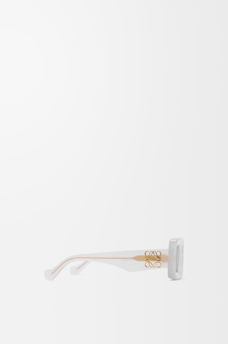 LOEWE Rectangular sunglasses White