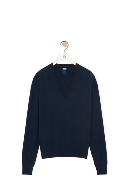 LOEWE Sweater in cashmere Navy Blue plp_rd
