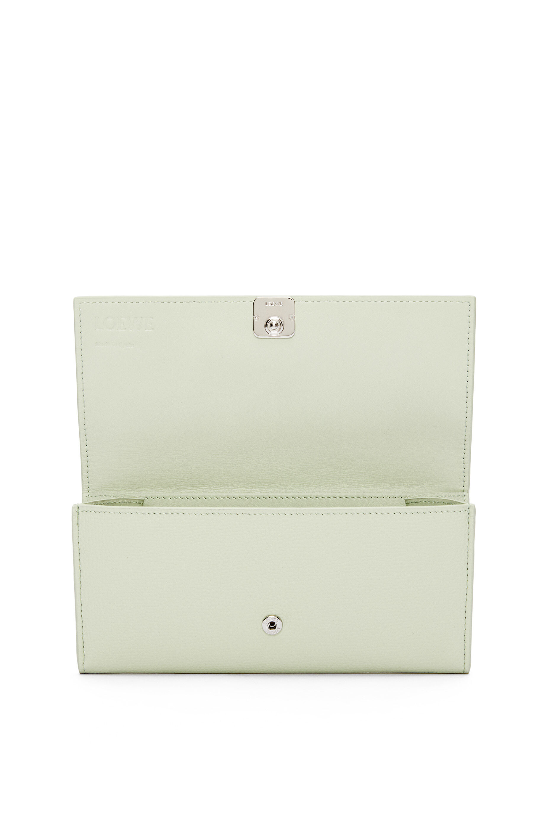 アナグラム コンティネンタルウォレット（ペブルグレインカーフ） スプリングジェード - LOEWE