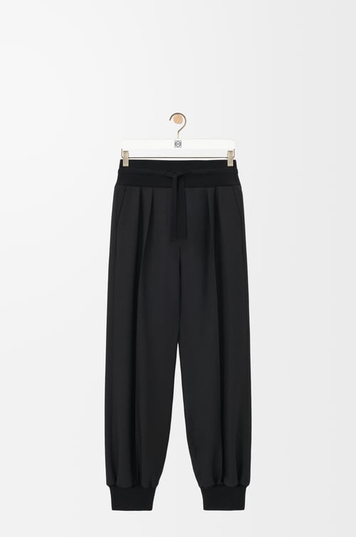 LOEWE Trousers in wool Black