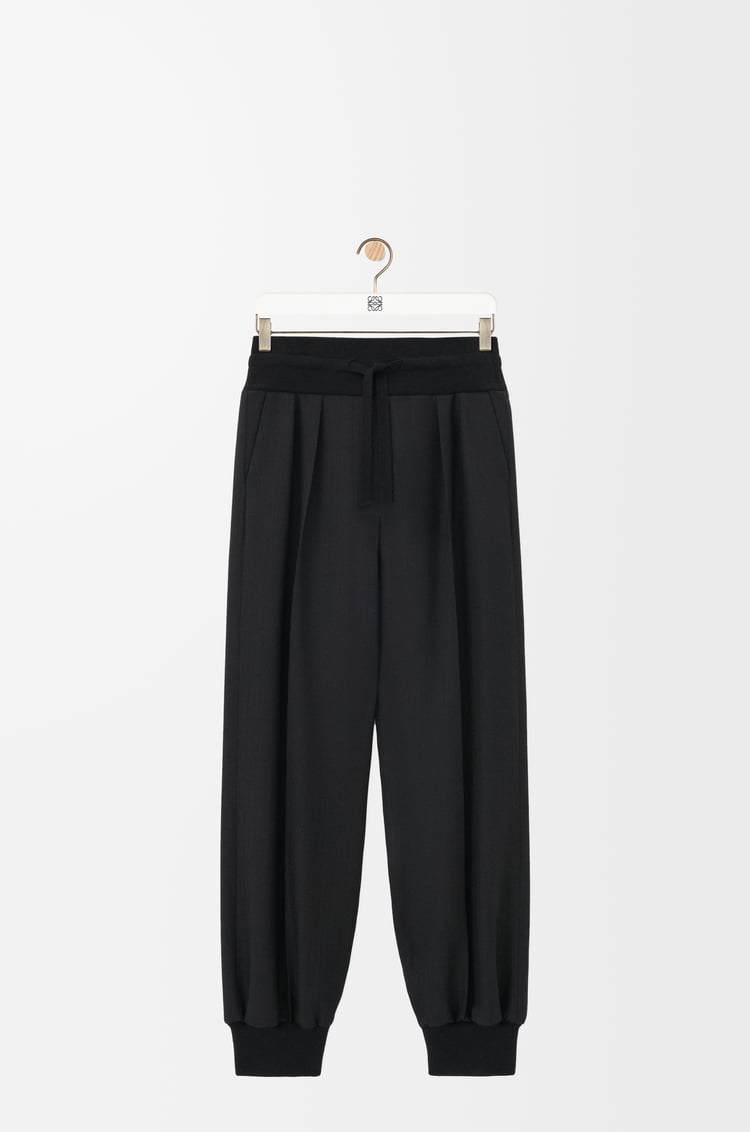 LOEWE Trousers in wool Black