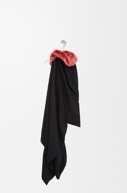 LOEWE Vestido en mezcla de viscosa Negro