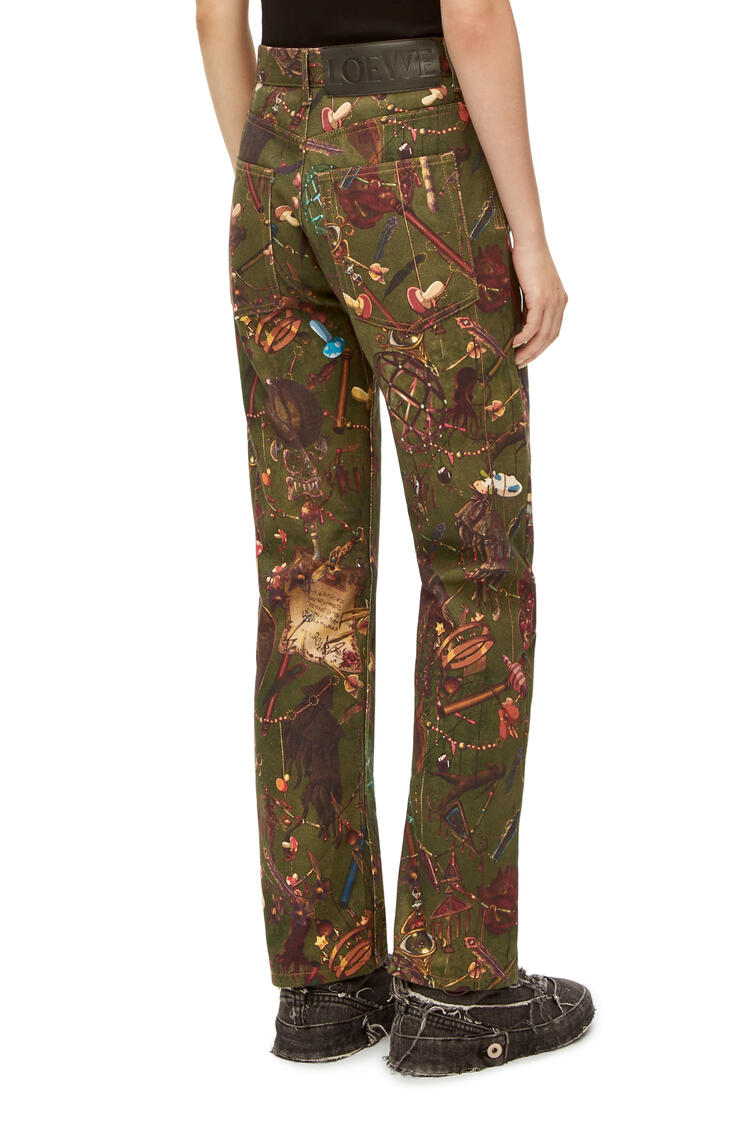 LOEWE Magical Objects jeans in denim Multicolor