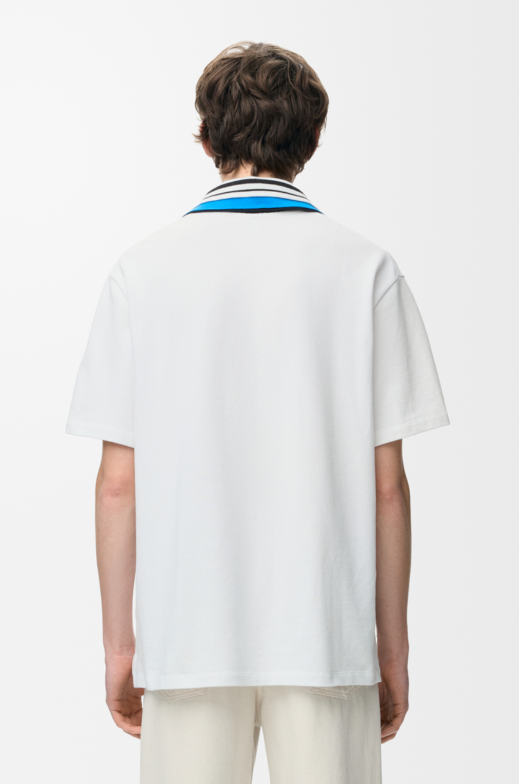 LOEWE Polo in cotton White