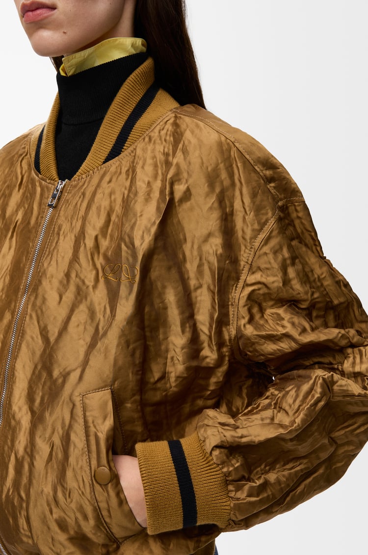 LOEWE Chaqueta bomber en tejido técnico Toffee