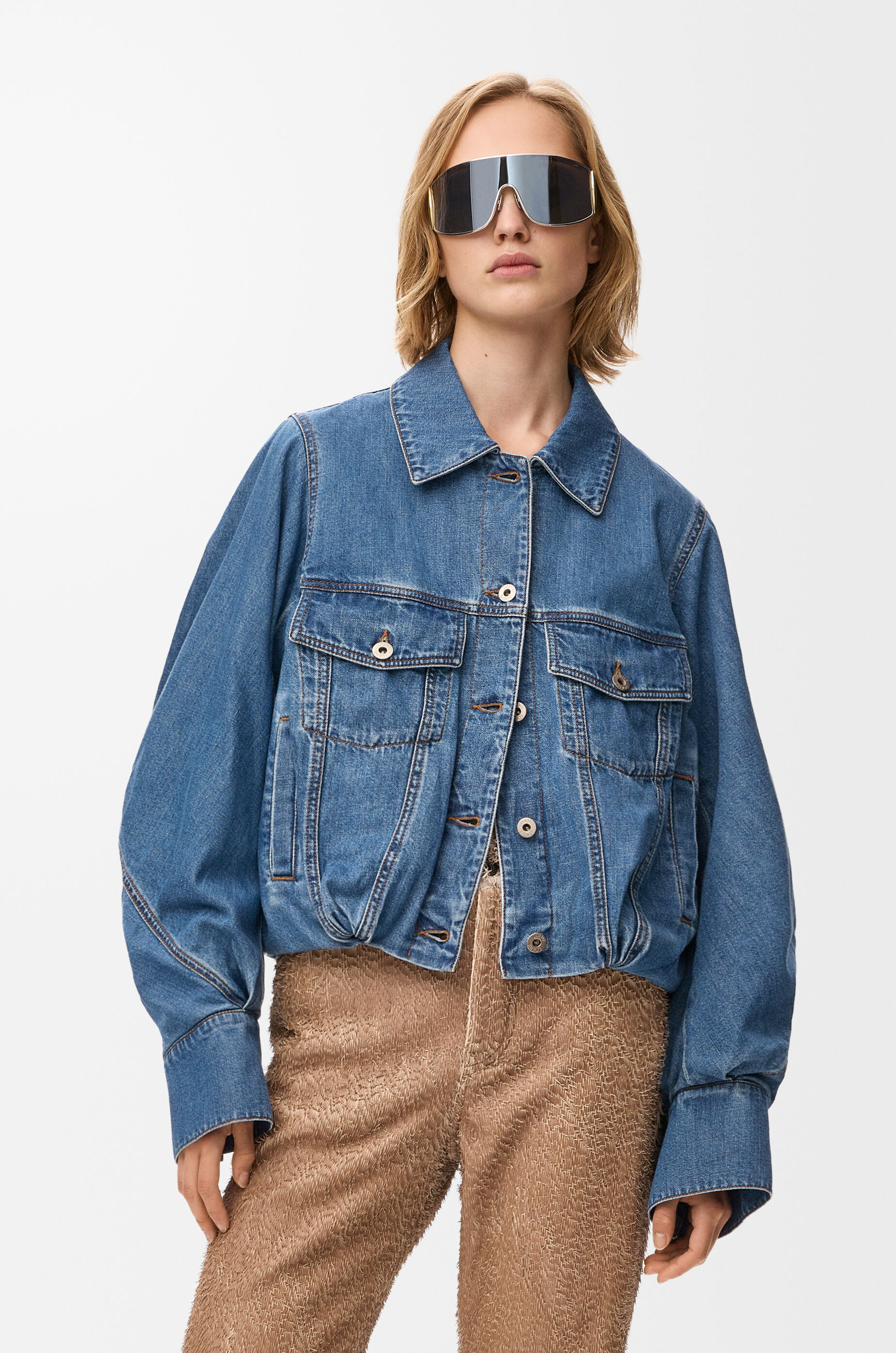 Jacket in denim Blue - LOEWE