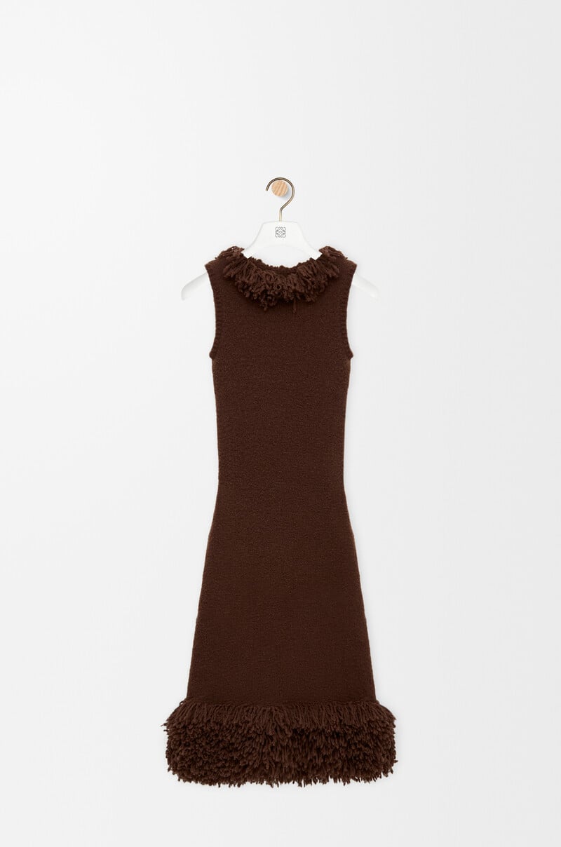 Dress in wool blend by LOEWE