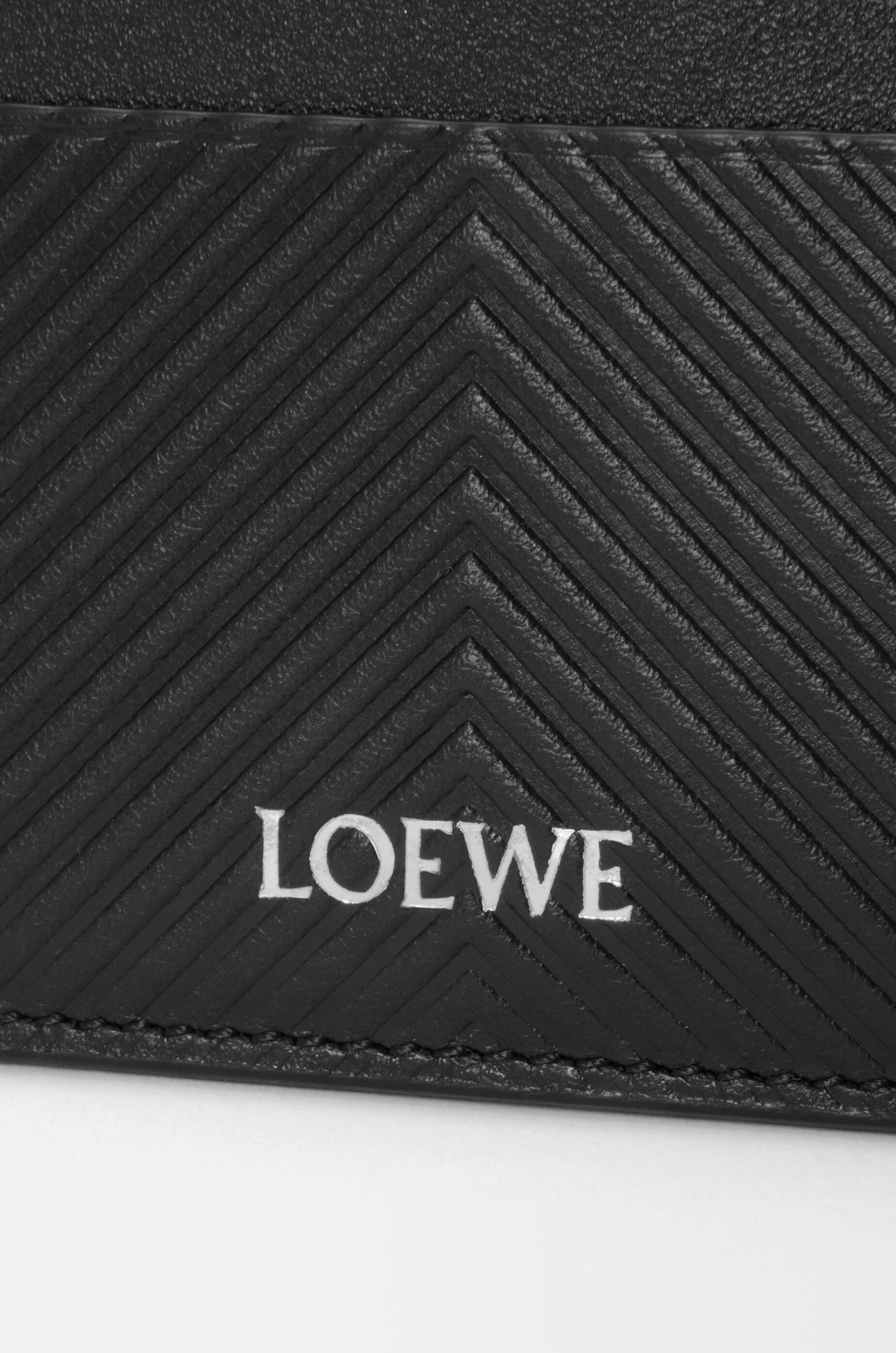 プレーン カードホルダー（テクスチャードクラシックカーフ） ブラック