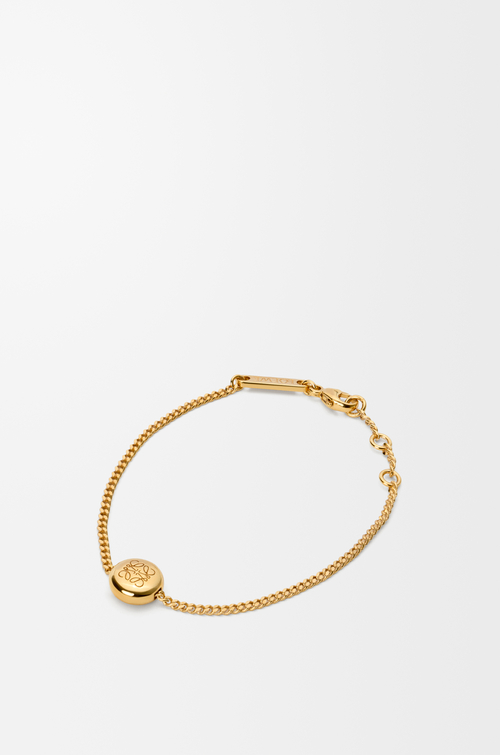 LOEWE Pulsera Pebble Dorado