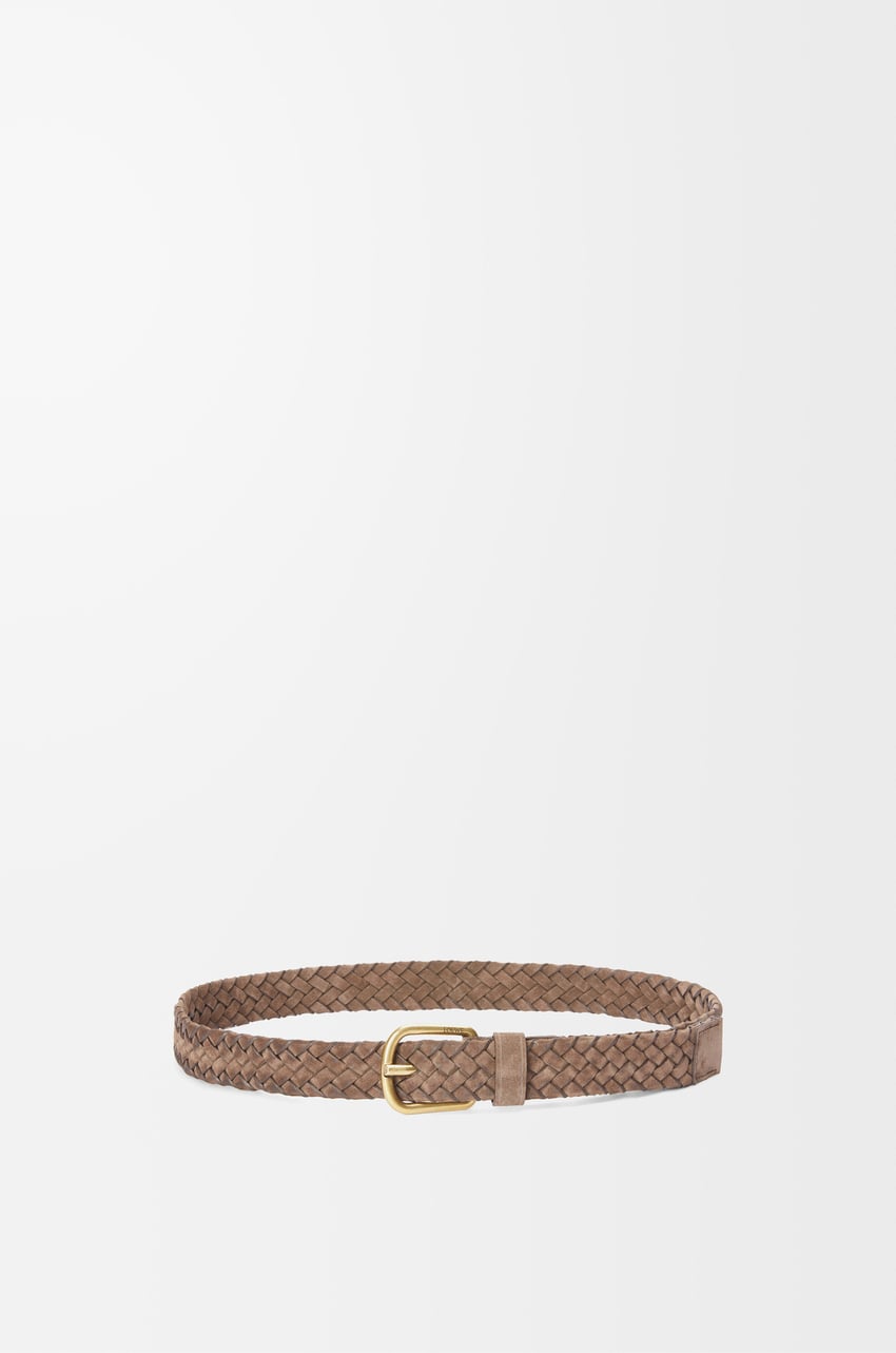 Chunky woven belt