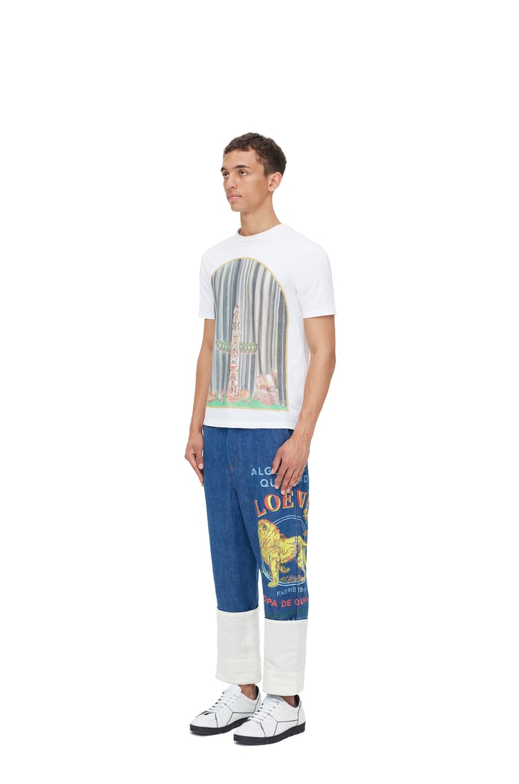 LOEWE Totem T-shirt in cotton White
