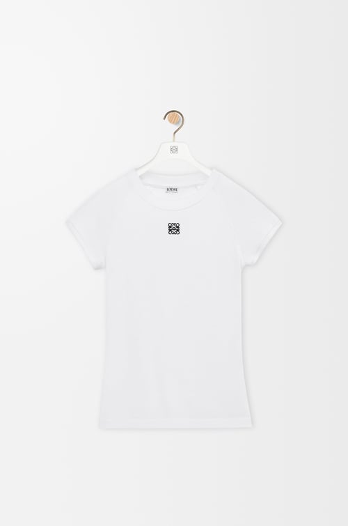LOEWE Small fit t-shirt in cotton blend White