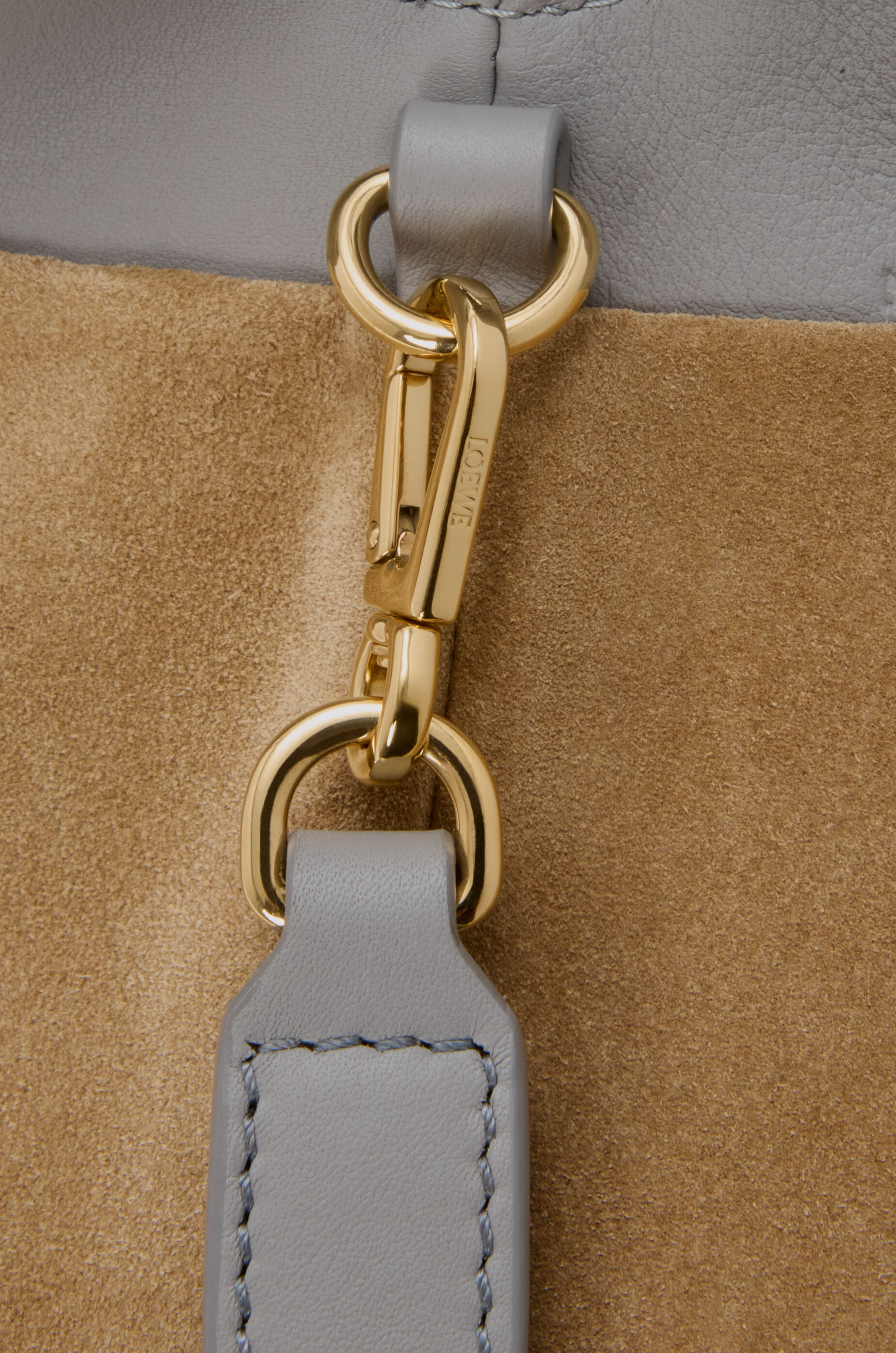 フラメンコクラッチ ランドスケープ ミディアム（ナパカーフ） グレー