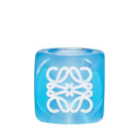 LOEWE HANDS SIGNS SMALL DICE Blue