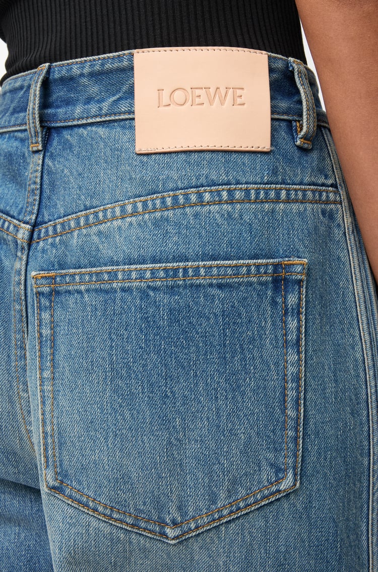 LOEWE 单宁布牛仔裤 牛仔蓝