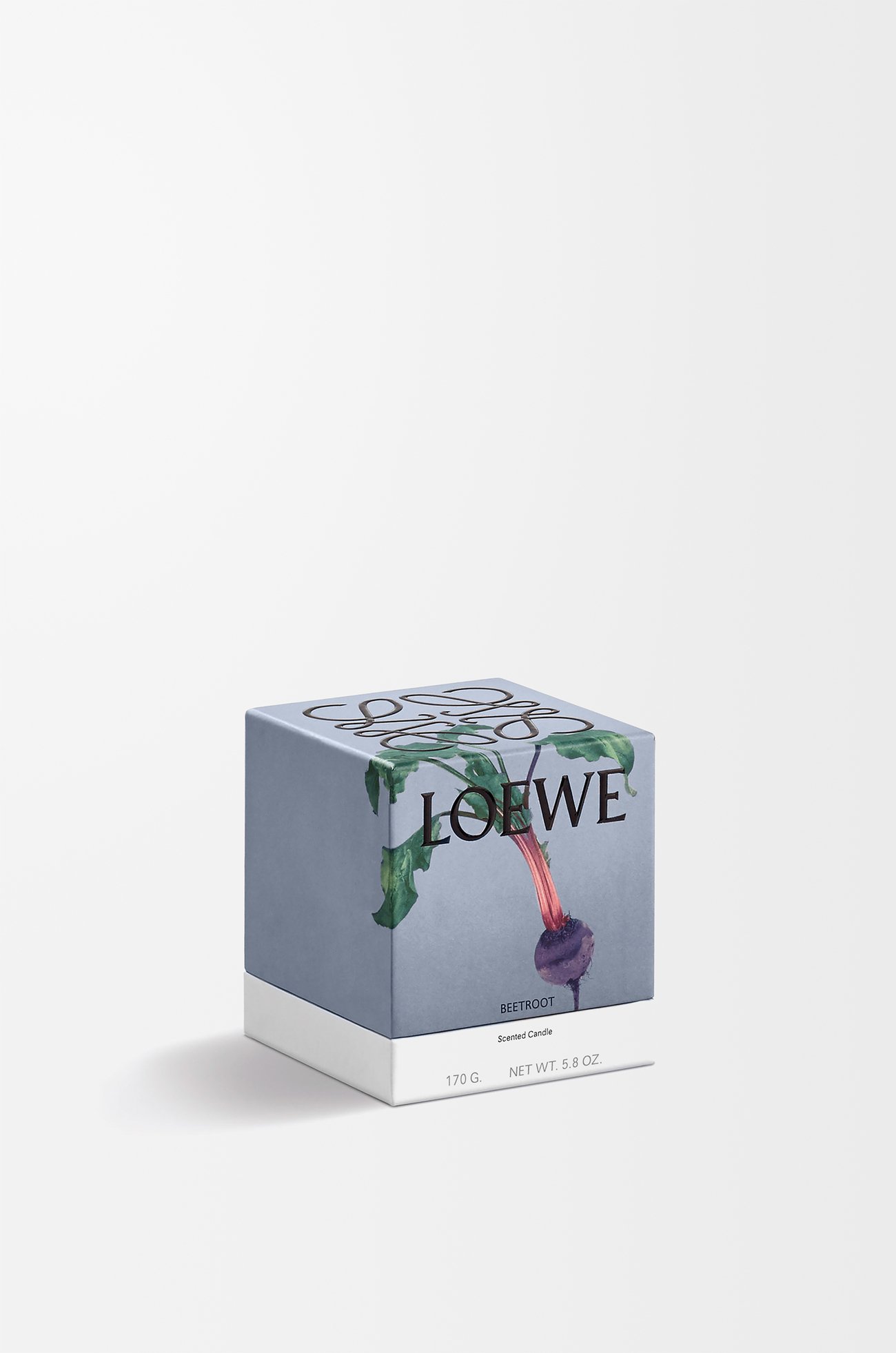 LOEWE Small Beetroot candle Magenta