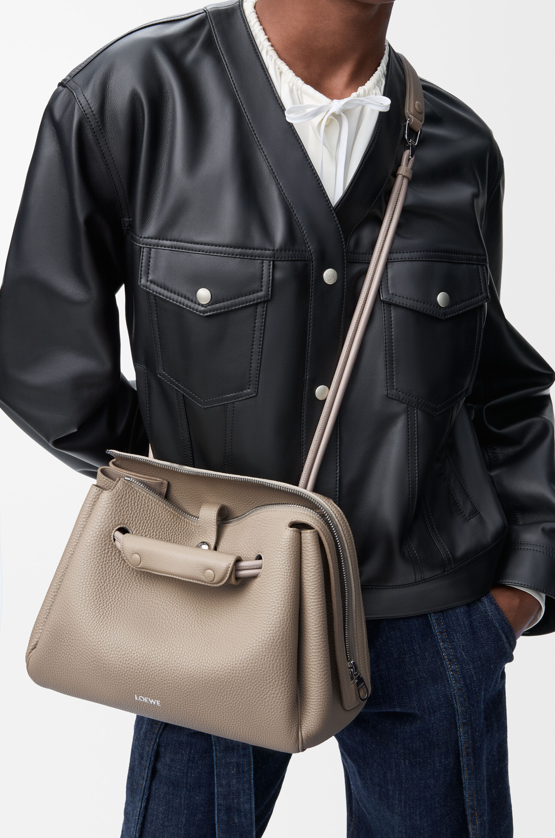 マドリードバッグ ミディアム（サプルグレインカーフ） ブラウン