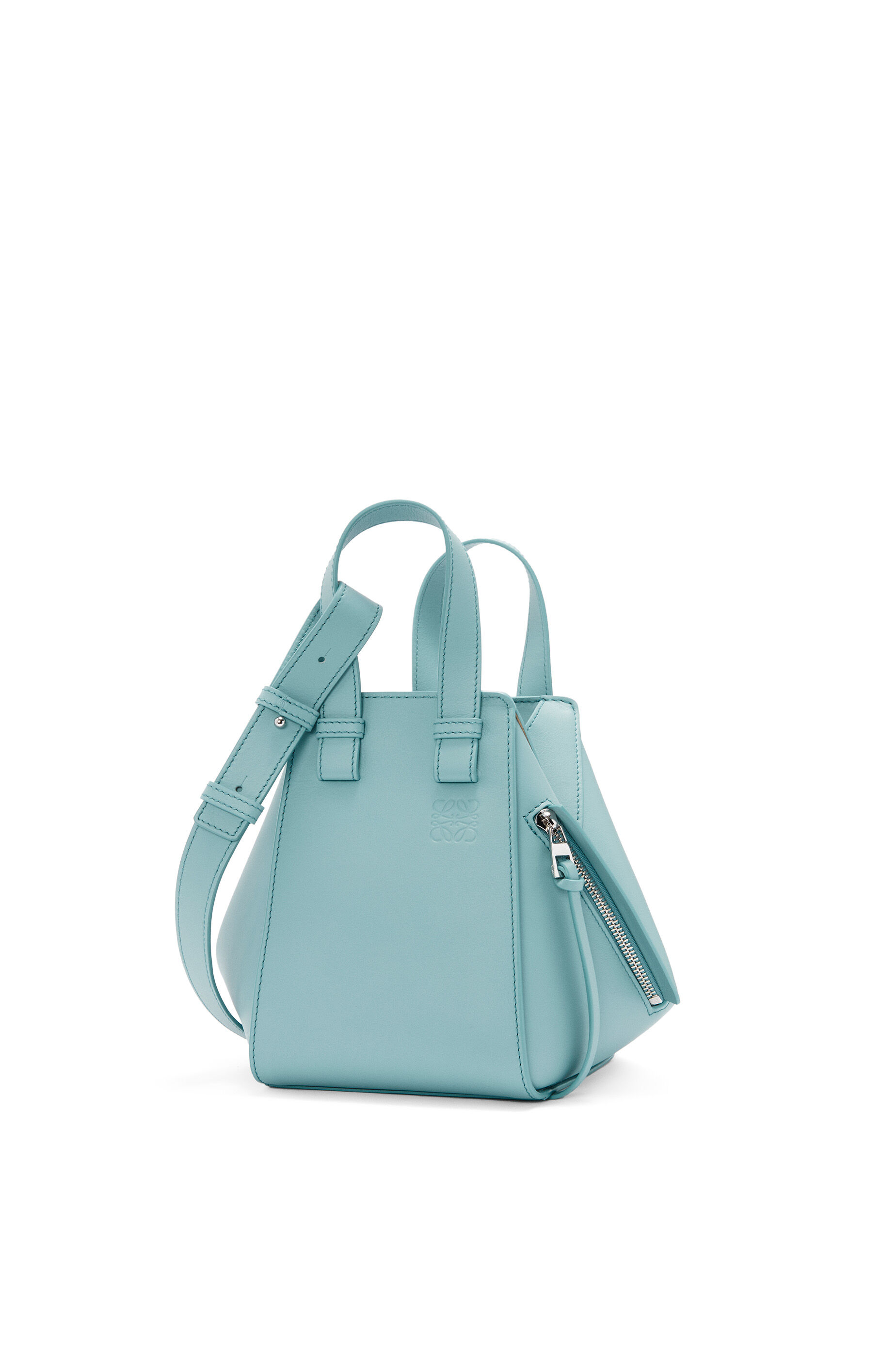 Compact Hammock bag in classic calfskin Water LOEWE