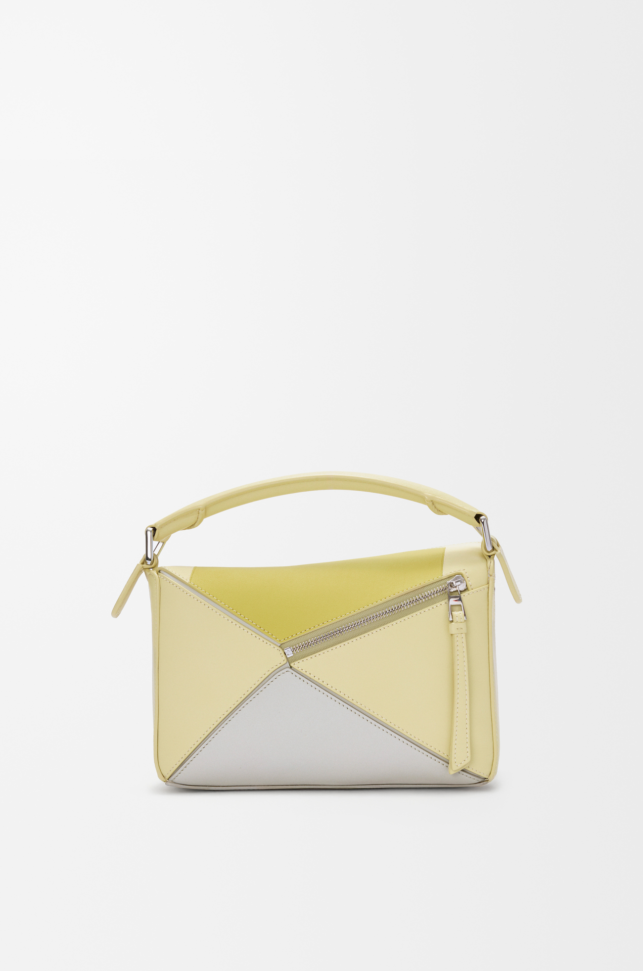 LOEWE Small Puzzle bag in nappa calfskin Pale Grey/Light Citrine