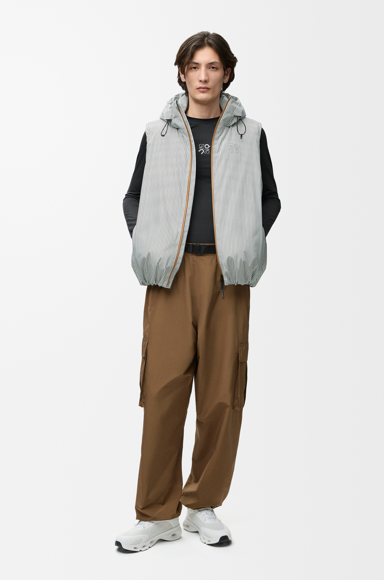 LOEWE Long sleeve top in technical jersey Black