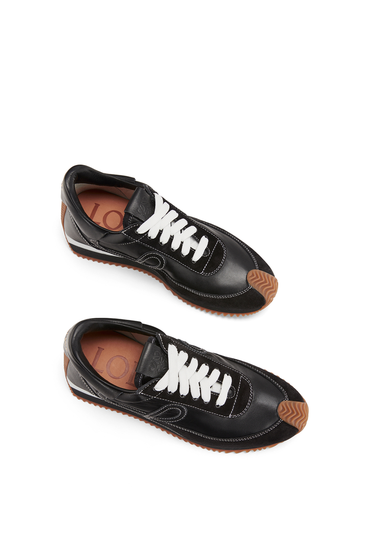 LOEWE Flow Runner in lambskin and calfskin Black
