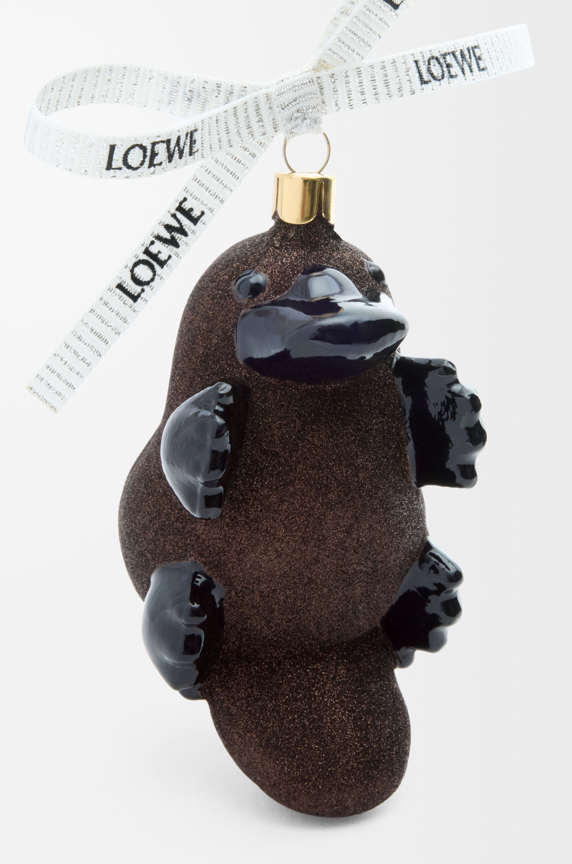 Bauble in blown glass Brown - LOEWE USA Official Website