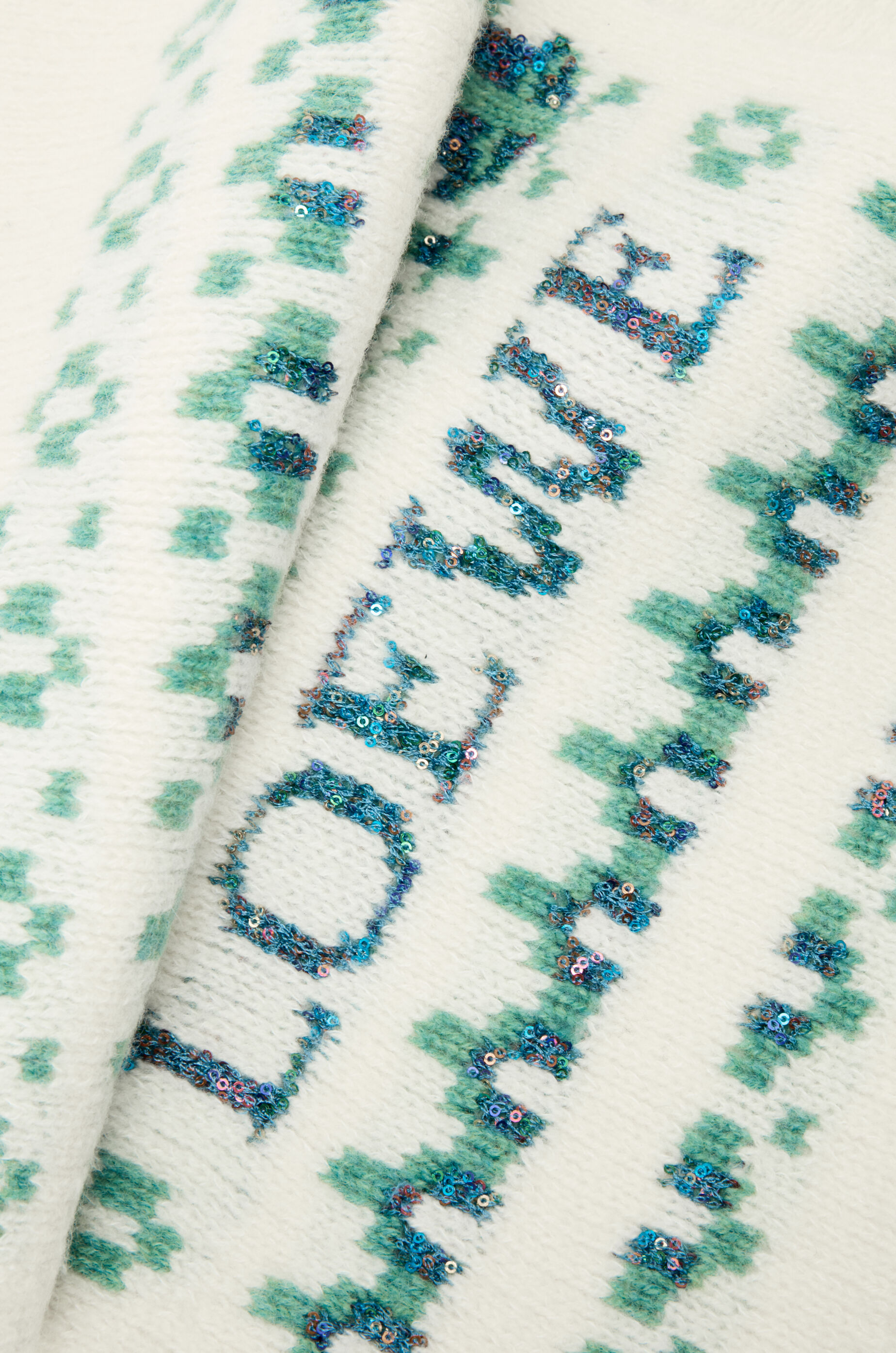 スカーフ（ウールブレンド） ホワイト - LOEWE