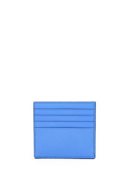 LOEWE Open plain cardholder in soft grained calfskin Seaside Blue plp_rd