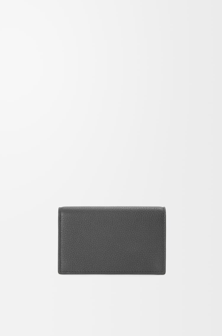 LOEWE ビジネスカードホルダー（ソフトグレインカーフ） アンスラサイト