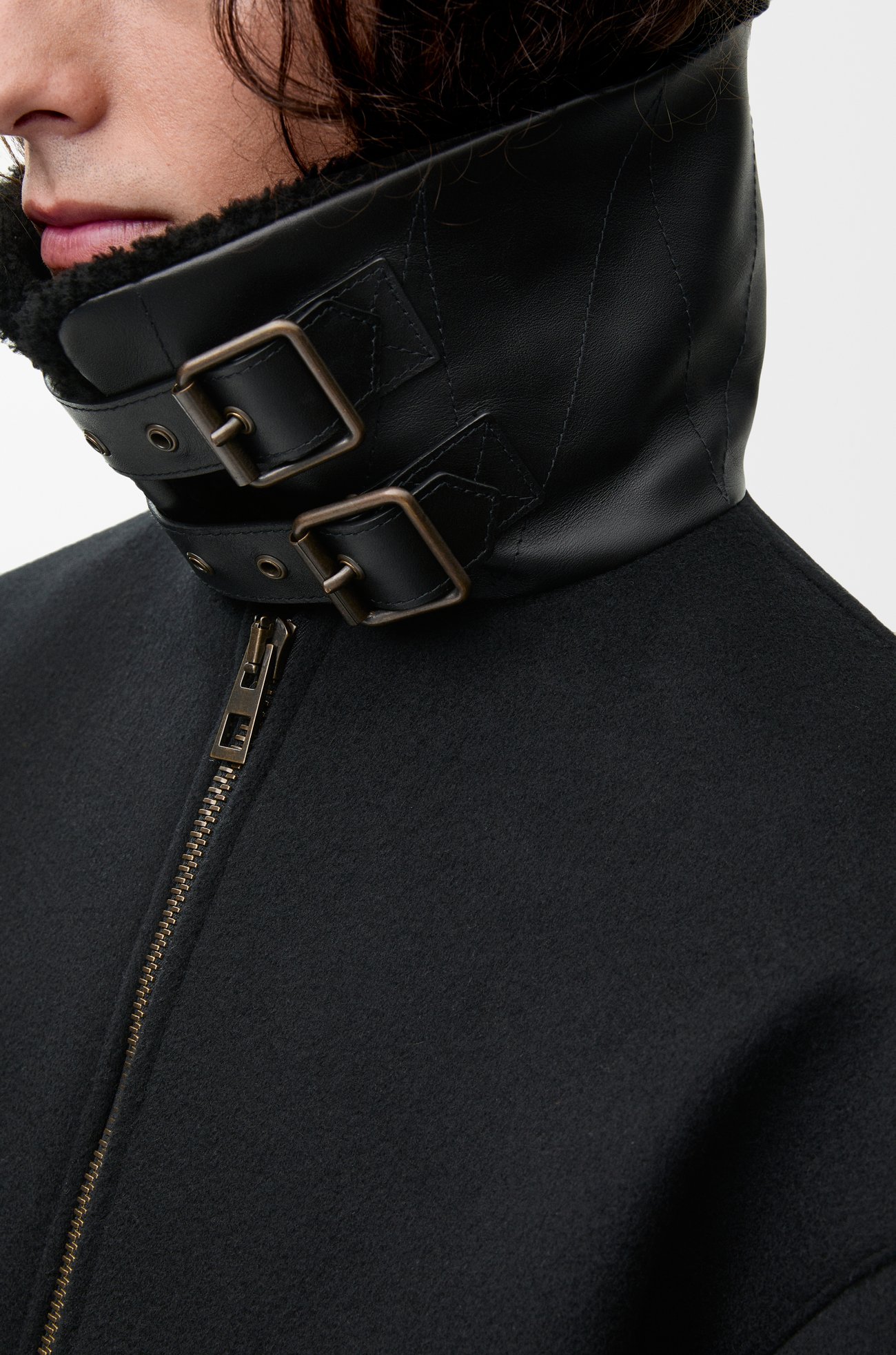 LOEWE Jacket in wool Black