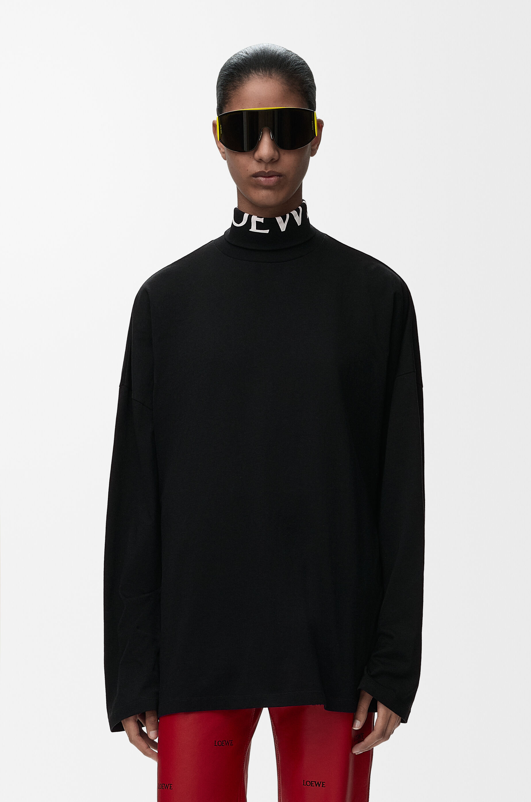 Top in cotton Black - LOEWE USA Official Website