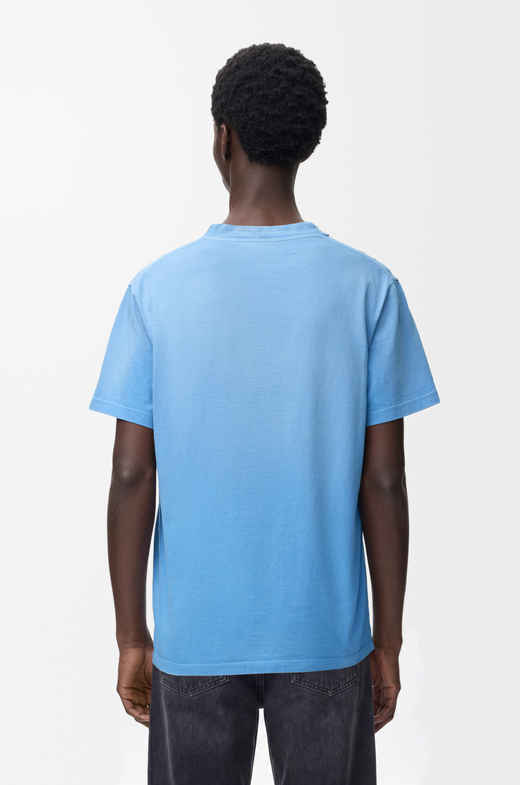 LOEWE Regular fit T-shirt in cotton Blue