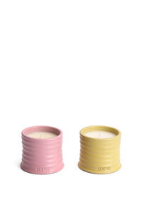 LOEWE Ivy and Honeysuckle candle Set Pink/Yellow pdp_rd