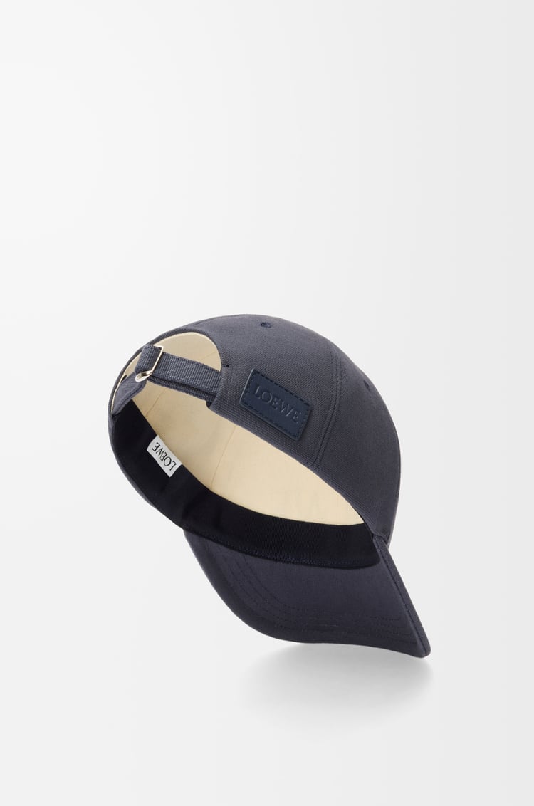 LOEWE Gorra LOEWE en lona Azul Marino