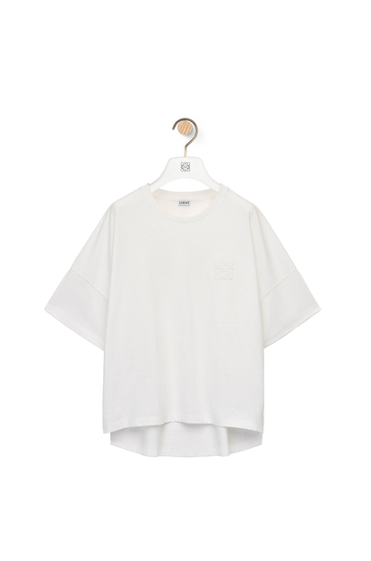 LOEWE Boxy fit T-shirt in cotton White