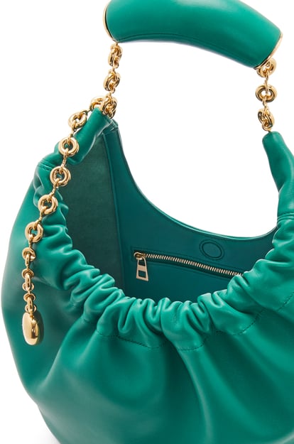 LOEWE Small Squeeze bag in nappa lambskin Emerald Green plp_rd