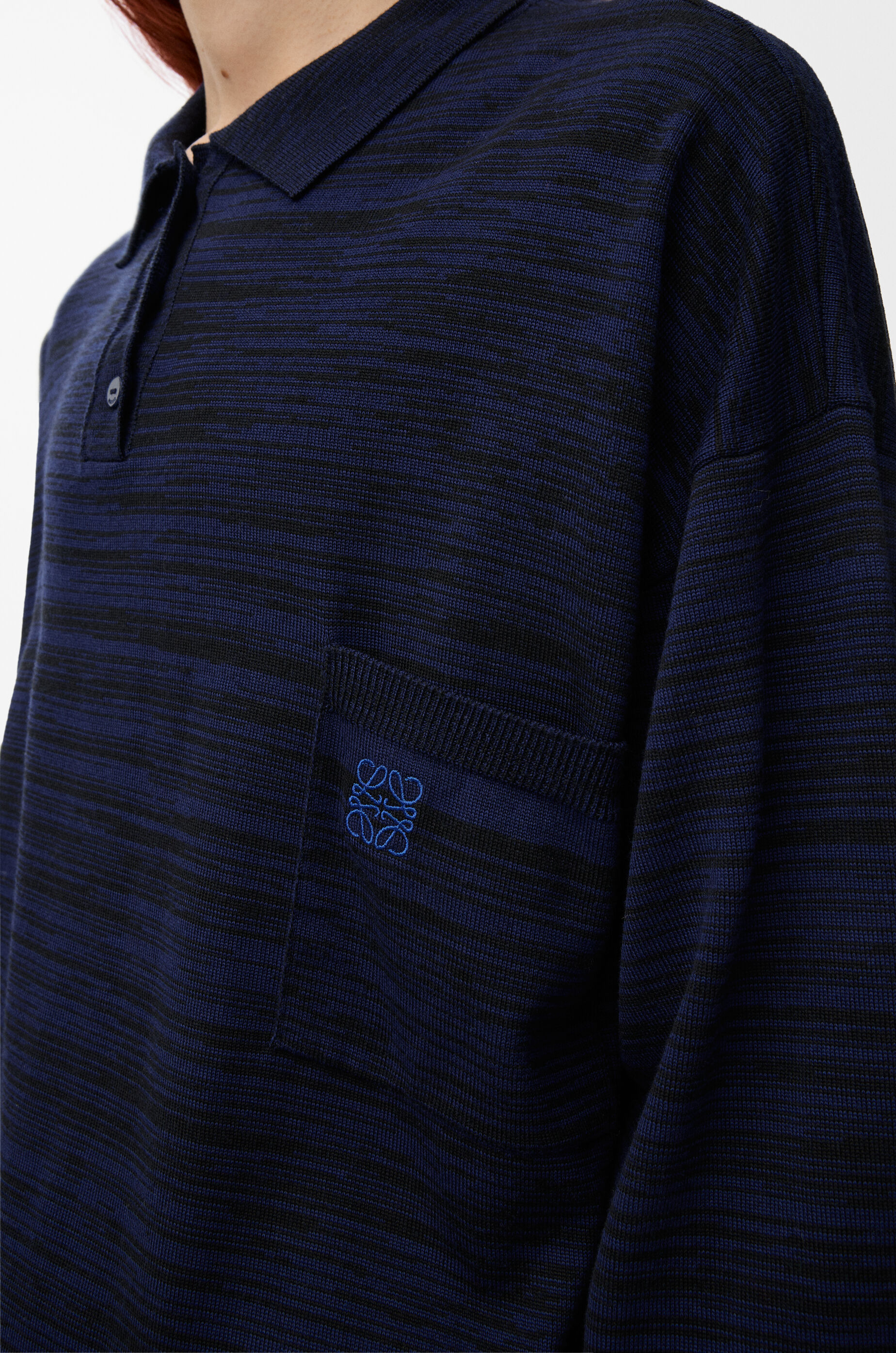 LOEWE★関税送料込ポロ セーター（ウール） LOEWE ロエベ 襟付き ニット/ポロ セーター/POLO SWEATER