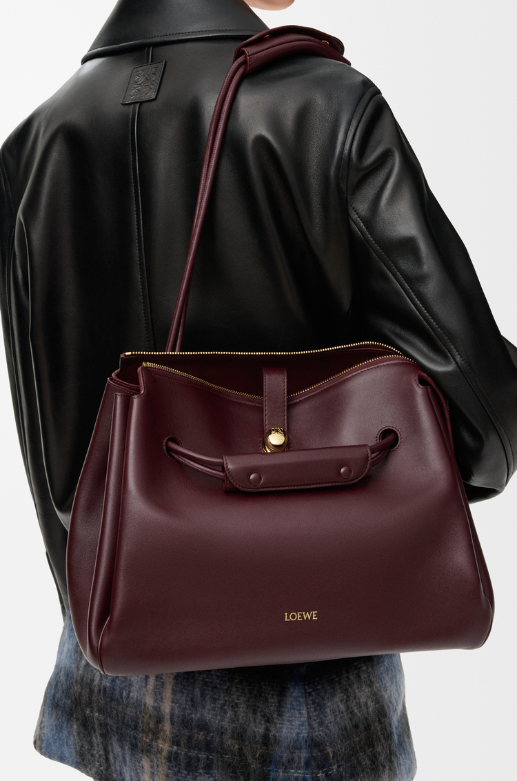 Large Madrid bag in supple calfskin