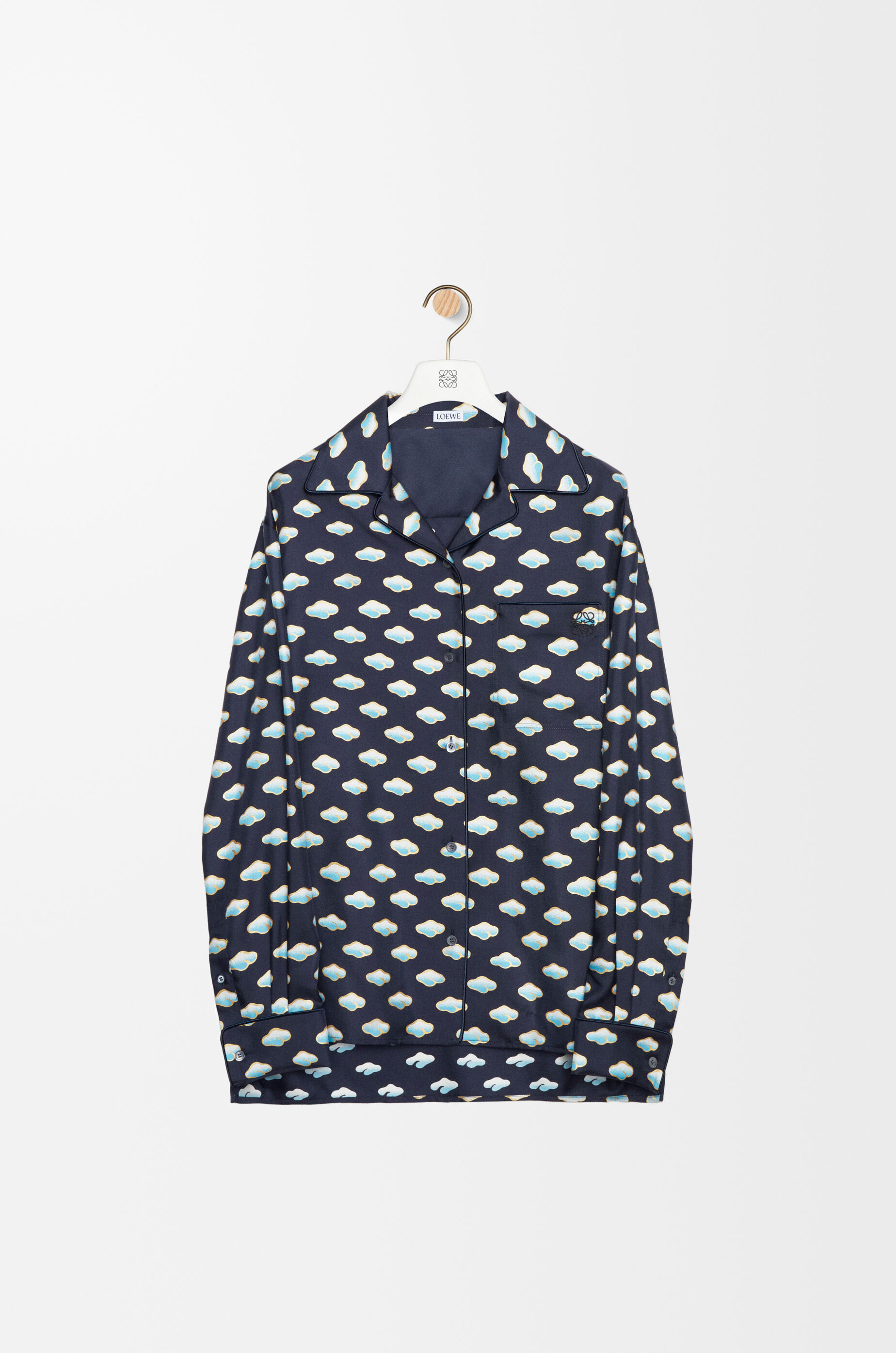 パジャマ ブラウス(シルク) マルチカラー - LOEWE パジャマ ブラウス(シルク) マルチカラー - LOEWE