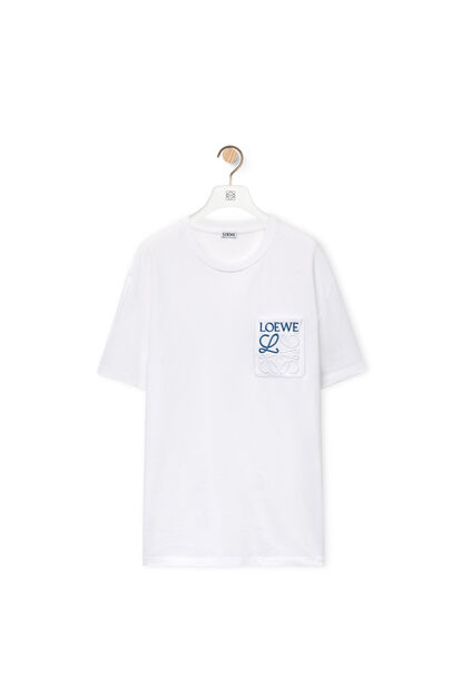 リラックスフィットTシャツ（コットン）​ ホワイト LOEWE