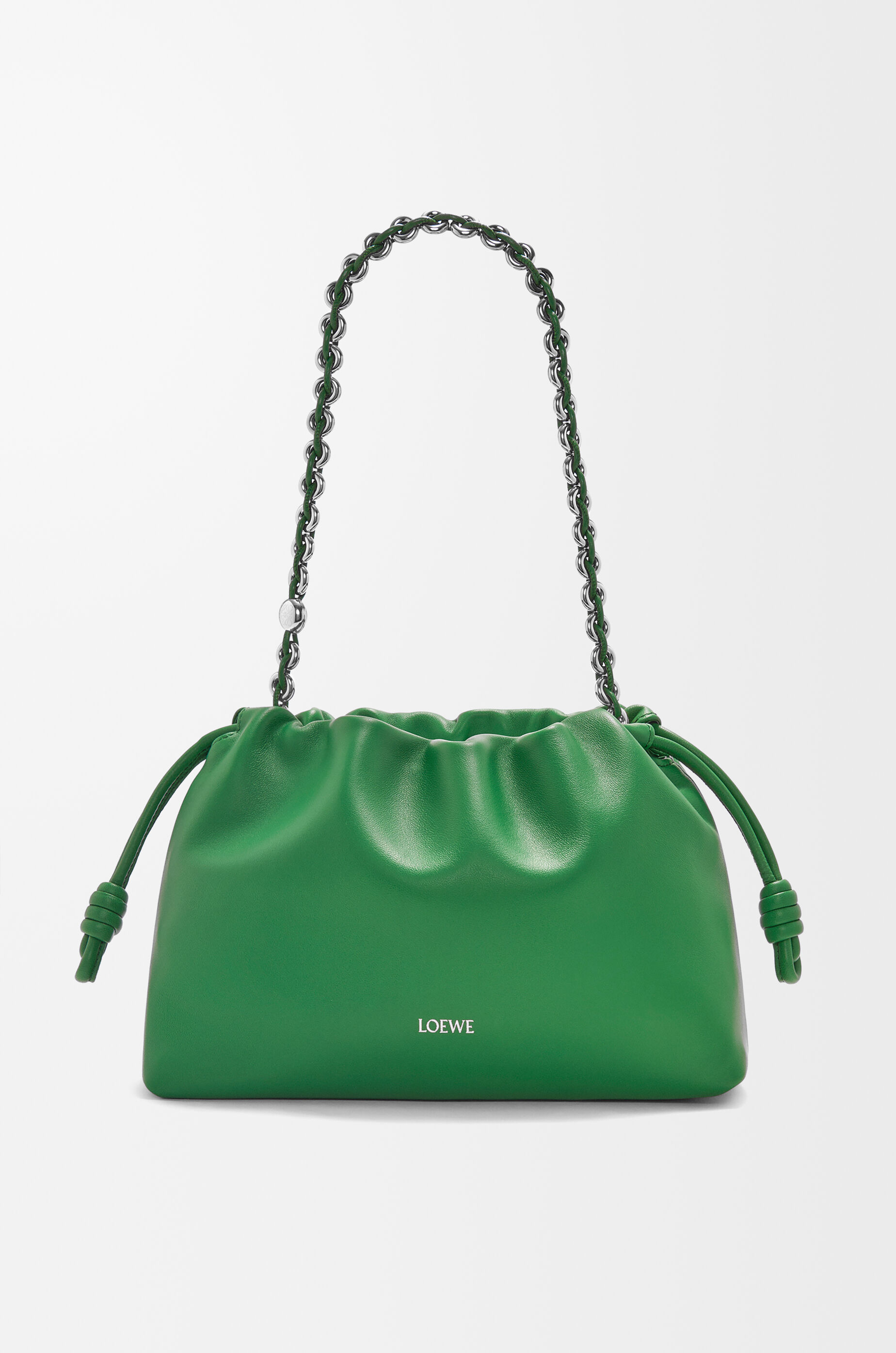 バッグ・カバンその他 LOEWE FLAMENCO PURSE RED LEATHER BAG Medium Flamenco purse in mellow nappa lambskin Red - LOEWE