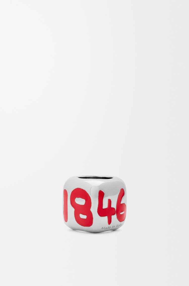 LOEWE 1846 dice 银色/红色