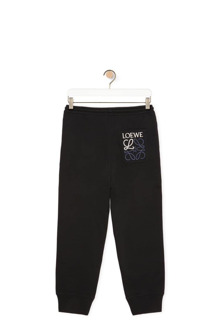 LOEWE Sweatpants in cotton Black