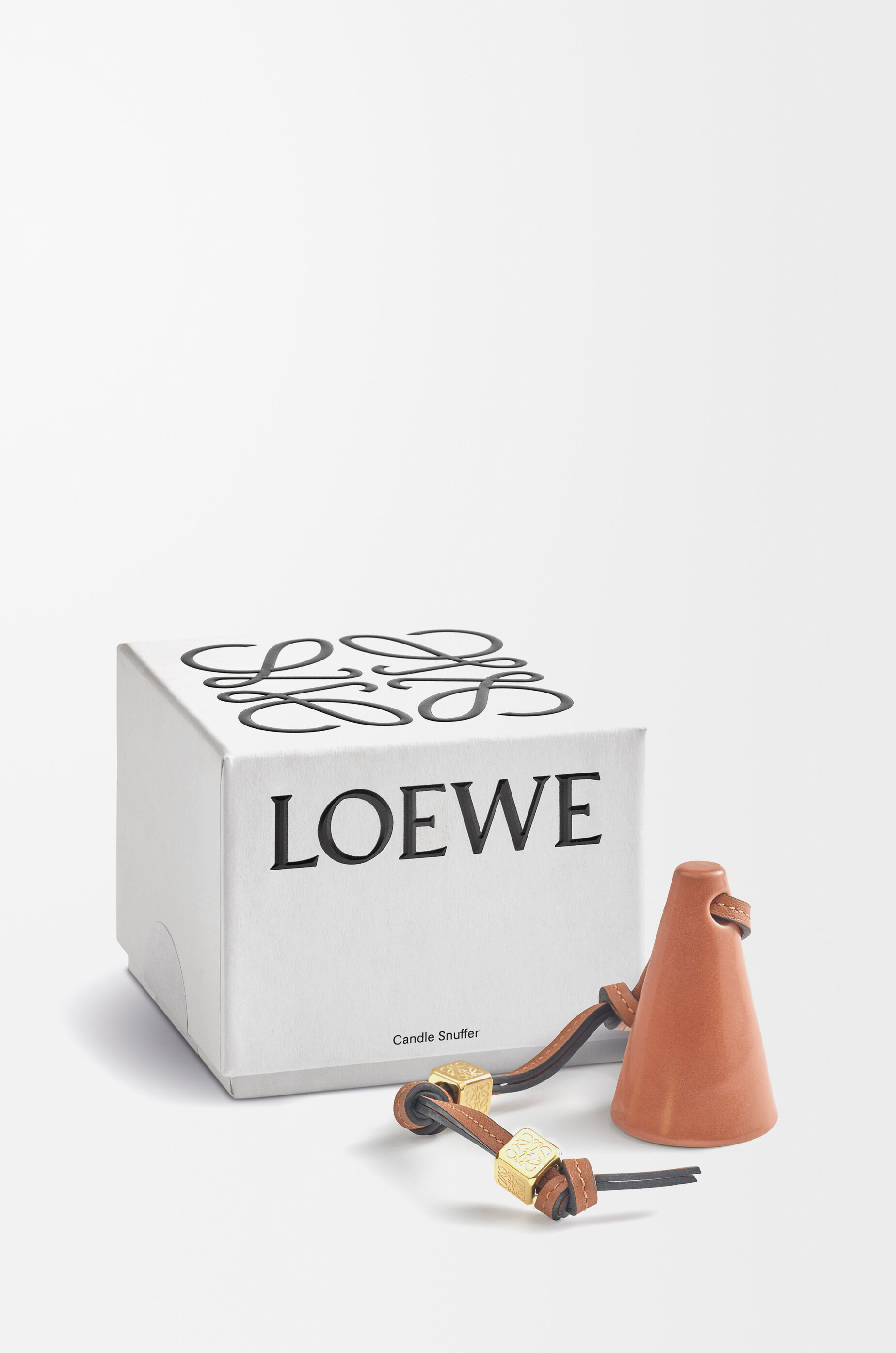 LOEWE キャンドル キャンドル スナッファー ブラウン - ロエベ 日本 公式サイト