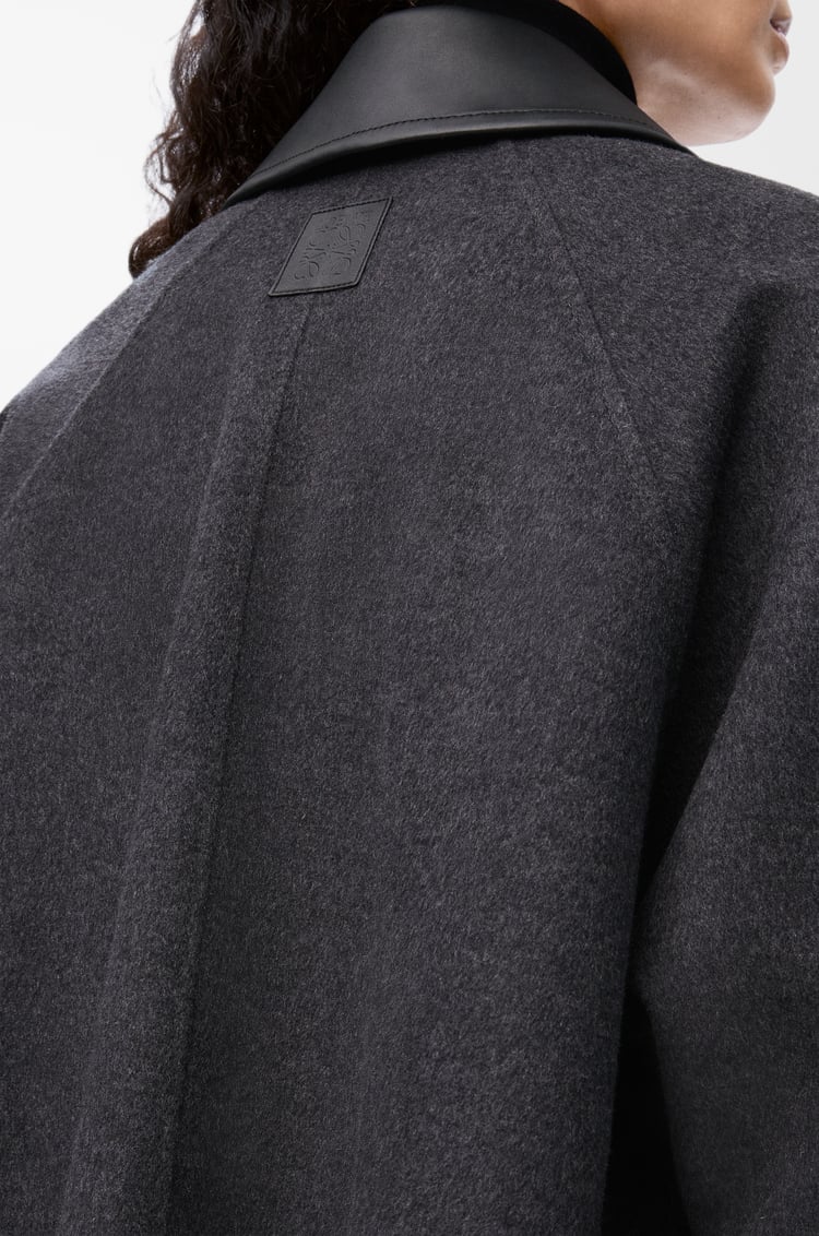 LOEWE 코트 - 울 & 캐시미어 차콜 멜란지