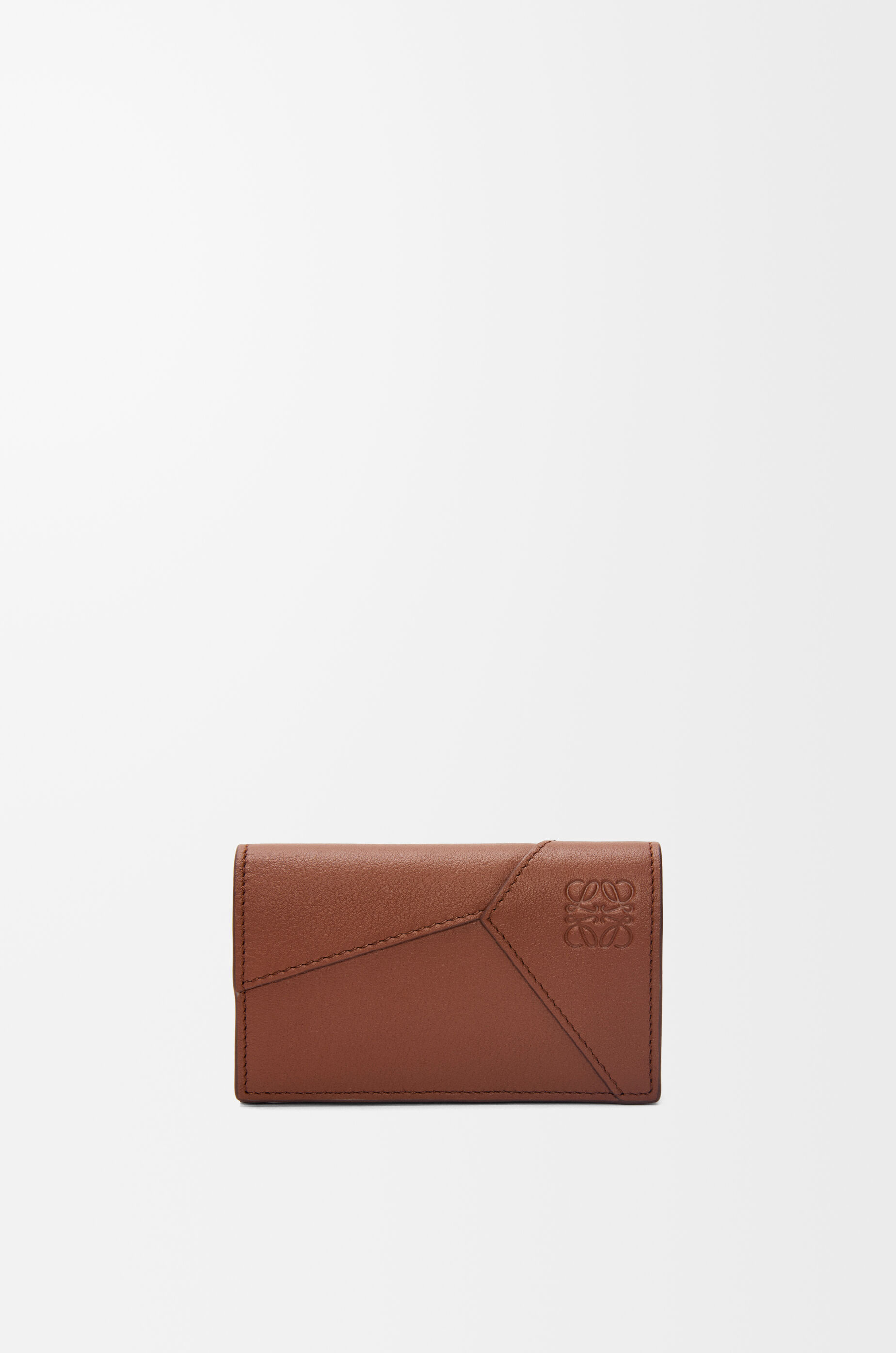パズル ビジネスカードホルダー（クラシックカーフ） ブラウニー - LOEWE