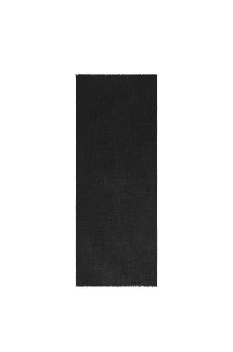 LOEWE スカーフ (カシミヤ) ブラック