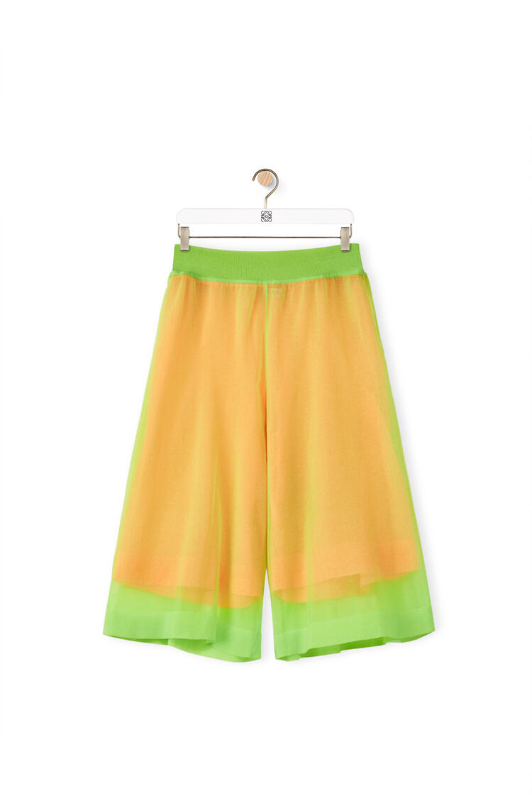 LOEWE Layered lurex knit shorts Multicolor pdp_rd