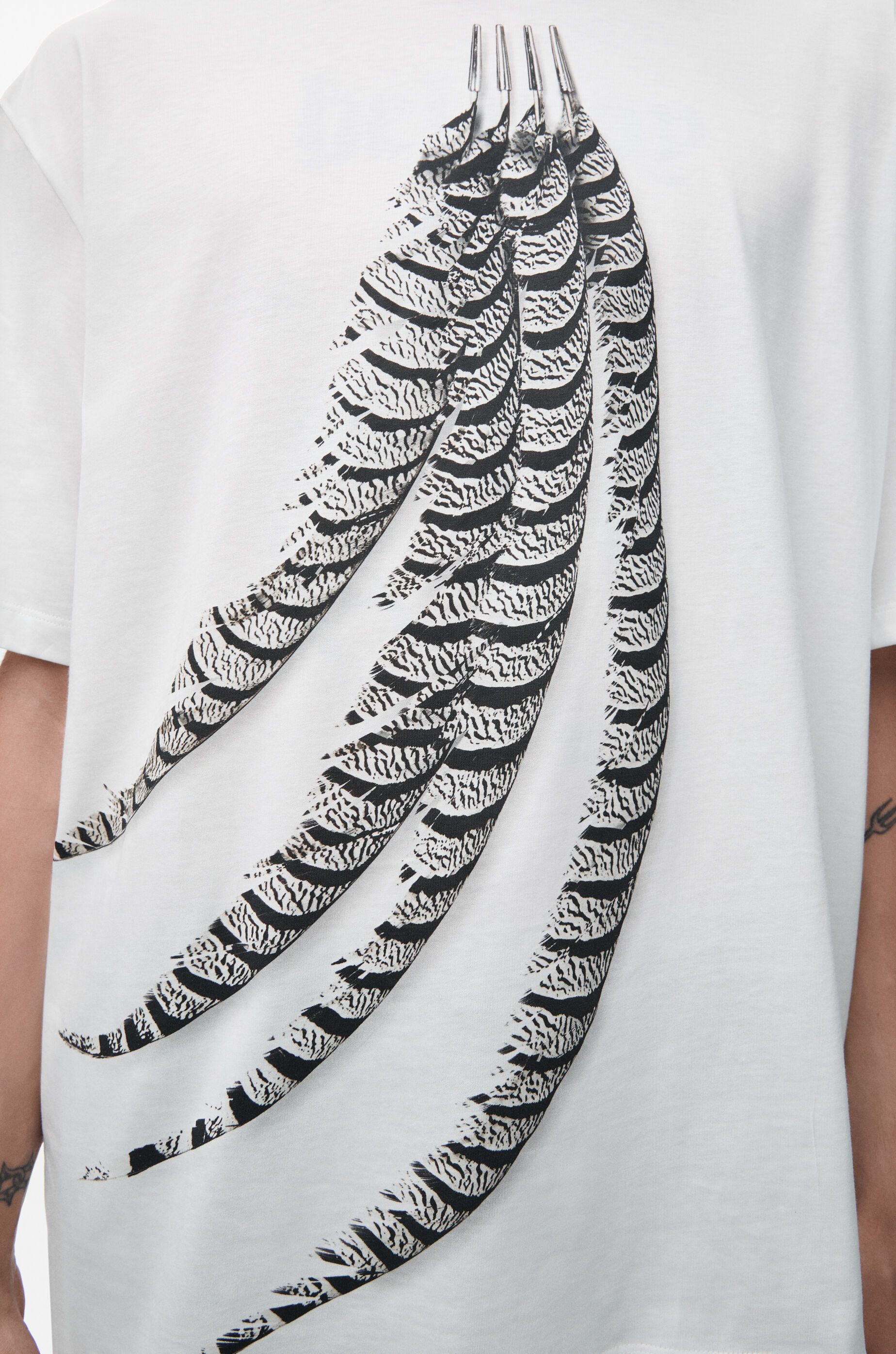 ルーズフィット Tシャツ(コットン) ホワイト - LOEWE ルーズフィット Tシャツ(コットン) ホワイト - LOEWE
