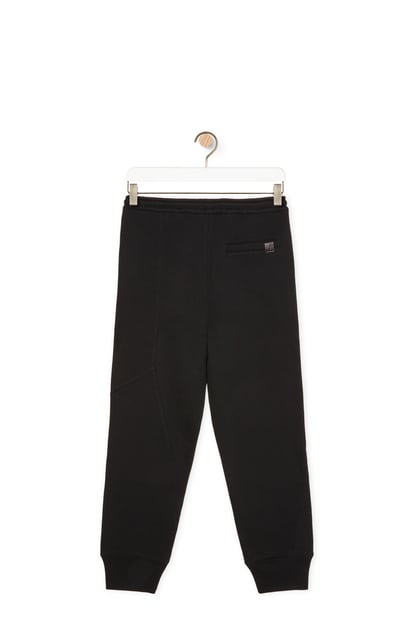 LOEWE Puzzle sweatpants in cotton 黑色 plp_rd